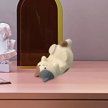 Статуя кошки, скульптура животного, ремесленный стол, декоративное украшение, художественная фигурка для спальни, фермерского дома, кафе Beige Phone Holder