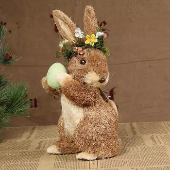 Статуя кролика, скульптура пасхального кролика, декор для вечеринки,
