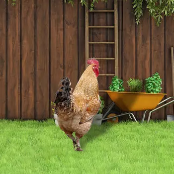 Статуя куриного животного, колья украшают акриловый атмосферостойкий знак декоративный Style A