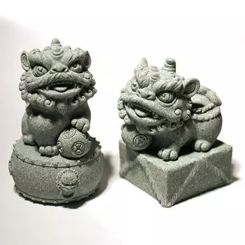 Статуя льва, украшения для дома, сувенир, чайная игрушка, чайное украшение для питомца, полка для комнаты для йоги, чайный столик для друга любителя чая, спальня