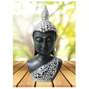 Статуя Лица Гаутамы Будды для Гостиной Большого размера Идол для Домашнего Декора Садовый Фонтан Статуэтка Декоративный Подарок