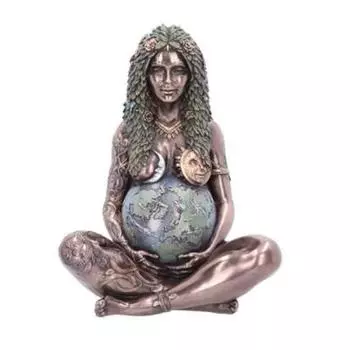Статуя Матери-Земли, фигурка из полирезина, статуя Матери-Земли, декоративная статуэтка для дома и сада