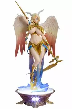 Статуя милосердия «Семи добродетелей» Сариэль, постамент Адвента, масштабная, окрашенная, полная фигурка 1/8