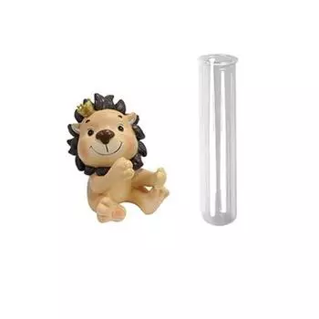 Статуя мультяшного животного, ваза для цветов, высокопрочная, очаровательная, небьющаяся, небьющаяся, контейнер для цветов, украшение для рабочего стола Elephant