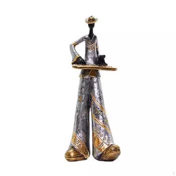 Статуя музыканта, скульптура из смолы, подарок на день рождения, общежитие, ремесла, настольная фигура, музыкальное художественное украшение Piano 11x9x28cm