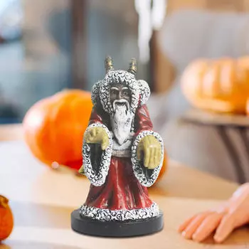 Статуя на Хэллоуин, скульптура из смолы, декор для дома, коллекционная фигурка для крыльца