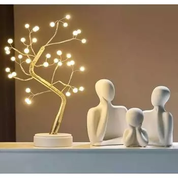 Статуя «Пара и семья» | Керамическая скульптура «Мыслитель» | Предметы домашнего декора для гостиной | Настольный артефакт (Белый | Набор из 3 шт.) новый