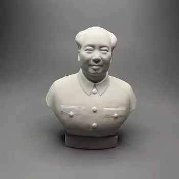 Статуя председателя Мао, скульптура великой фигуры, дедушка, украшение для дома, офиса, кабинета, рабочего стола и декора светло-серый
