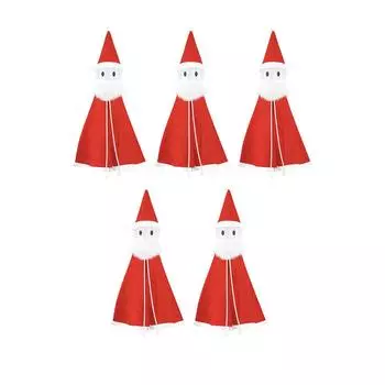 Статуя Санта-Клауса, украшение для ландшафта, сада, двора, балкона