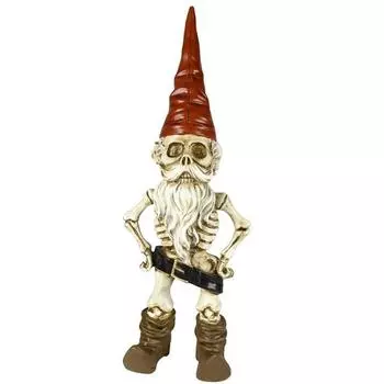 Статуя Скелет Гном Фигурка Смола Садовая Скульптура Дворовое Искусство Домашний Декор Полка Men