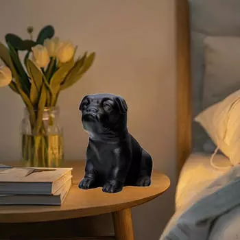 Статуя собаки-бульдога, скульптура животного, Коллекционная современная декоративная фигурка, настольное украшение для large