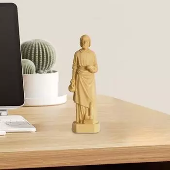 Статуя Святого Иосифа Yousheng Carpenter Joseph House Selling Blessing, статуэтка из смолы, скульптура, Отец Иисуса, настольное украшение, подарок