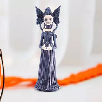 Статуя ведьмы, украшение, статуэтка на Хэллоуин, поделки, коллекционная декоративная скульптура для гостиной