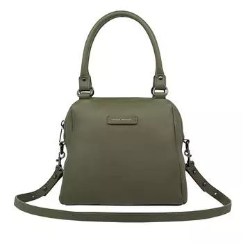 Status Anxiety Сумка LAST MOUNTAINS с ремешком через плечо для поездок, из кожи коровы, корейская кожа, хаки, сумка-тоут/плечевой ремень, женская сумка, сумка, кожа, сумка,