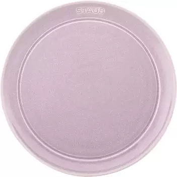 staub 20cm Chiffon Plate Dessert Plate Medium Plate Ceramic Pottery Microwave Safe Japanese Ceramic Plate Plate Rose [Authorized Product] Z1023-872