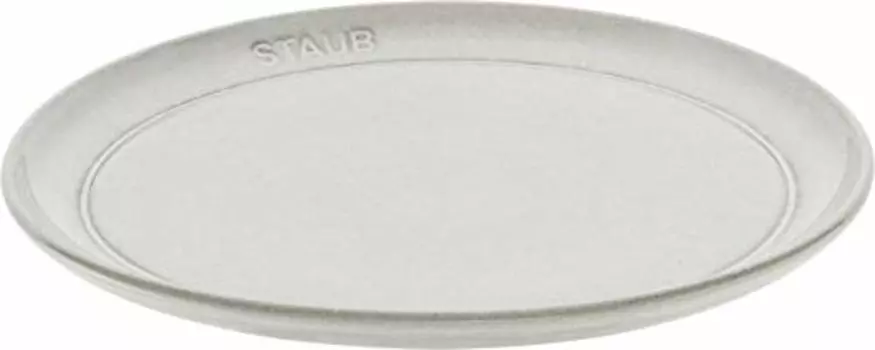 STAUB 40508-027 Керамическая пластина 8,7 дюйма (22 см) Средняя тарелка Campagne, керамическая, пригодна для использования в микроволновой печи