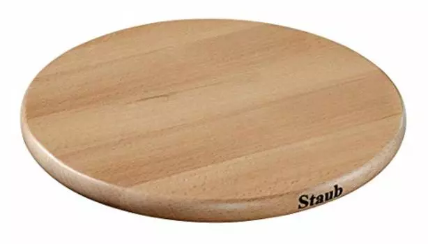 STAUB Accessories Magnetic Trivet, Wood, Wood, 23 x 23 x 2 cm