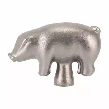 Staub Animal Knob Pot Knob Cute Stylish Handle Pot Accessory Knob Pig Animals Knob Pig Animal [Горшок Staub] 1990000/40510-657-0 [Товар]