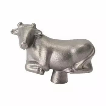 Staub Animal Knob Pot Knob Милая стильная ручка для горшка, ручка для аксессуаров, корова, животные, ручка для горшка, корова, животное [Горшок Staub] 1990005/40511-486-0 [Товар]