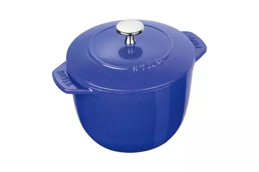 staub Cocotte de GOHAN Blueberry L Rice 3 IH совместимый японский продукт с серийным номером La Cocotte de GOHAN La 20cm горшок, чашки, [Авторизованный номер]