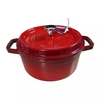 Staub Cocotte Круглая 22см Вишня 1102206 (40509-825-0) [Элемент]