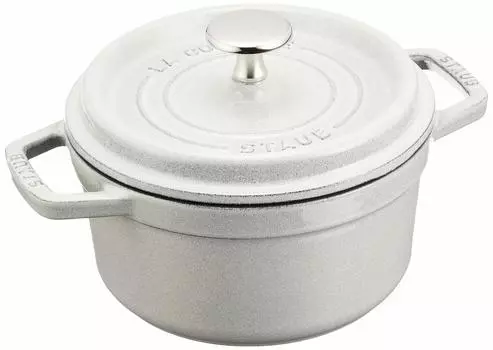 Staub Cocotte Round Campagne Small Hand Enamel Pot IH Совместимый японский продукт с серийным номером La Cocotte Round Pico 16 см [Авторизованный номер]
