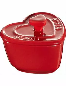 Staub EX Mini Heart Cocotte Набор из 2 шт. 40511-096 Белый/62-6351-49