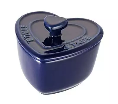 Staub EX Mini Heart Cocotte Набор из 2 шт. 40511-094 Синий/62-6351-50