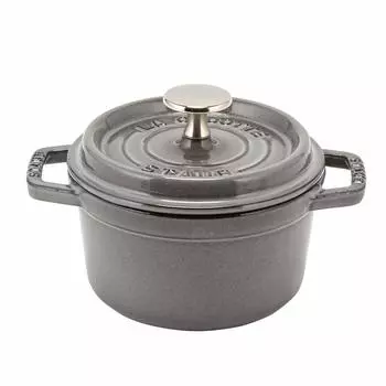 staub Круглая кокотница Pico Cocotte Round 14 см 1101418 Графитово-серый Продукт