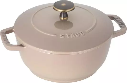 Staub Linen S 16 см винтажная ручка с двумя ручками литая эмалированная кастрюля рисоварка 1 чашка IH совместимый японский продукт с серийным номером Wanabe Specification