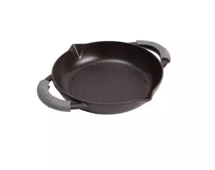 Staub Nidabeil Frying Pan with Holder 28cm Black 40509-326/61-6535-41 чёрный