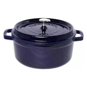 staub Pico Cocotte Round 20 см Granblue IH совместимый [Staub] [предмет]