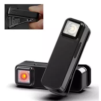 Staver Oclip PLUS LED Running Small Clip Белый Красный 300 High Night Mountain Climbing [Максимум 16 мм] Свет, Тип и Свет, Перезаряжаемый, Тип-C Люмены,