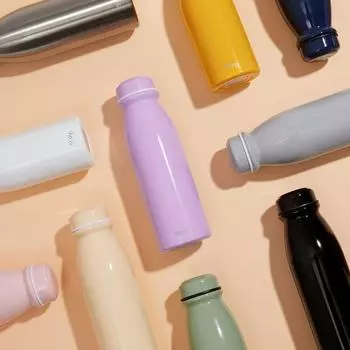 STAY24 Нержавеющая сталь Нравится (350мл) Стакан без BPA 10 цветов серый