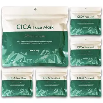 STAY FREE CICA Face Mask Premium 30P Centella Centella Extract Deer Sheet Pack Sheet Mask Face Mask Face Pack CICA Made in Japan pieces x ((30 6))