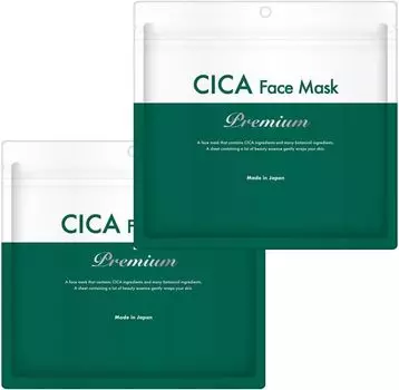 STAY FREE CICA Pack Face Mask Premium 30P x 2 пакета Большая емкость Centella Centella Extract Hyaluronic Acid Ca Collagen Sheet Pack Sheet Mask Face