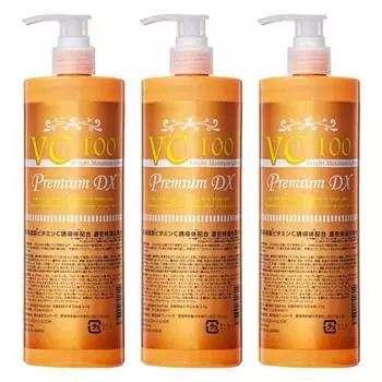 STAY FREE VC100 Bright Moisture Lotion Premium EX 500ml x 3 bottles set