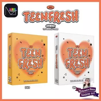 STAYC 1-й МИРОВОЙ ТУР [TEENFRESH] DVD, QR