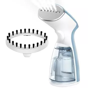 Steam iron Iron Clothes steamer Removes wrinkles while on a hanger Portable iron Starts up in 20 seconds Powerful steam Lightweight Compact Handy iron