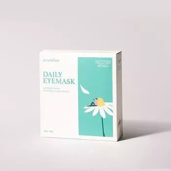 STEAMBASE Ежедневная маска для глаз 5 шт. (аромат ромашки)