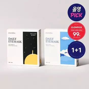 STEAMBASE Ежедневная маска для глаз 5P 2 типа 1 (Аромат ночного воздуха/Аромат облачного огня) 5 packs of night air incense