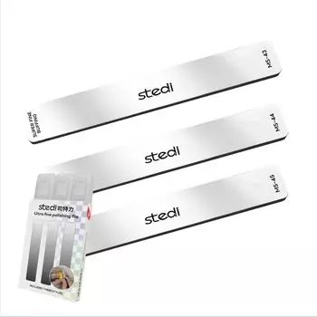 stedi Hobby Model Polishing Tool 3 Pieces Ultimate Precision Glass Polishing File Grit Silver #320-400 #400-600 #10000 Grit,