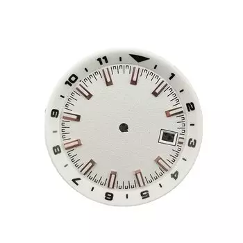 Steel C3 Green Luminous Watch Dial Automatic Movement Accessories for Seiko NH35 NH35A 36.5MM белый