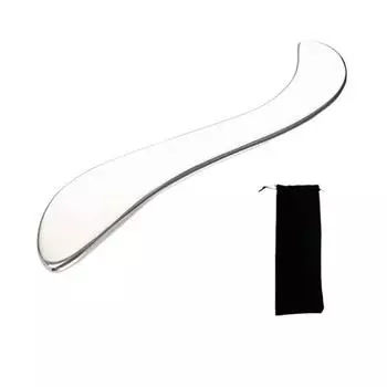 Steel Gua Stainless Sha Tool Scraping Board S Shaped Scraper Relaxing Muscle