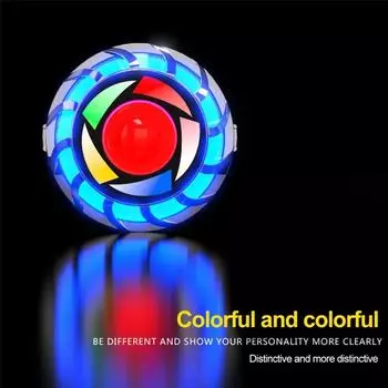 Steel Heart General Motorcycle Brake Light Taillight Warning Taillight Accessories Decorative RGB Lighting Light S7G3