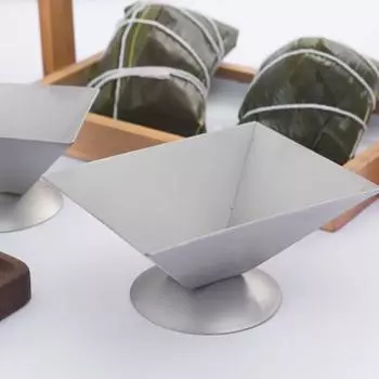 Steel Kitchen Tools Triangular Pudding Making Molds Rice Ball Sushi Dumpling Mould Zongzi Mould 1