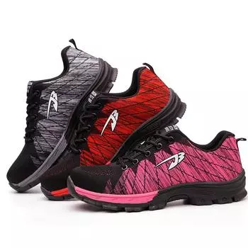 Steel Toe Work Boot Security Guard Shoes Boot Non Slip 42 розовый