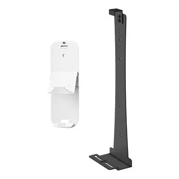 Steel Wall Mount Bracket Compatible with PS5 Slim, Stable Metal Wall Hanging Stand for PS5 Slim with Controller&Headphone P5227 белый