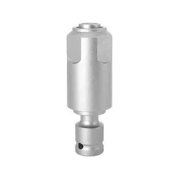 Steel Wrench Chuck Adapter Versatile Wear Resistance 1 2 Square Adapter High Carbon Steel For Driver Wrench Power Tool