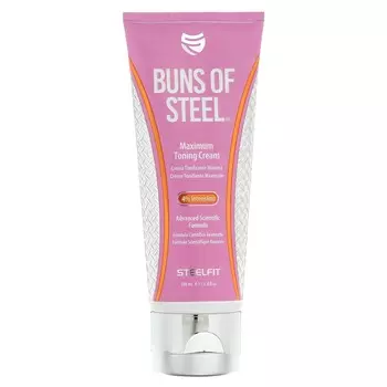SteelFit, Burns of Steel, максимальный тонизирующий крем, 3,4 жидких унции (100 мл)